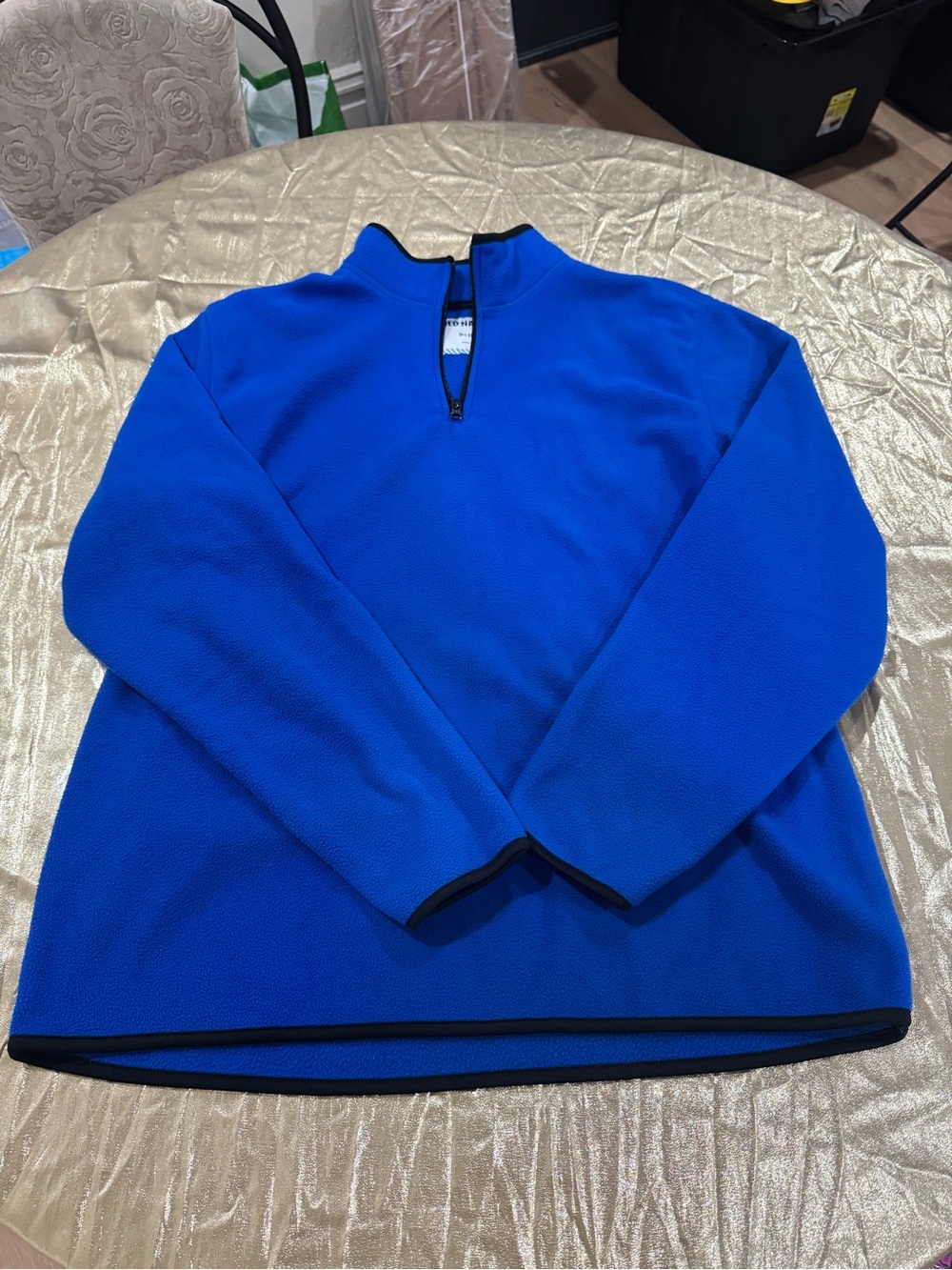 Old Navy Men's Royal Blue Quarter-Zip Pullover
